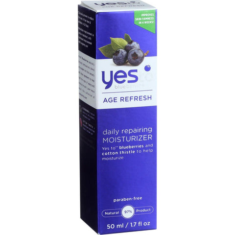 Yes To Blueberries Moisturizer - Daily Repairing - Age Refresh - 1.7 Oz