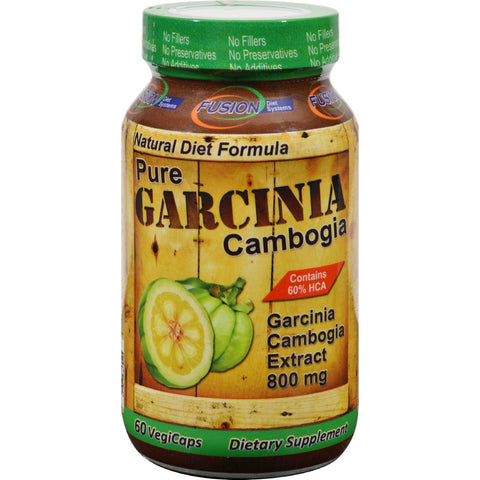 Fusion Diet Systems Pure Garcinia Cambogia - 60 Vegetarian Capsules
