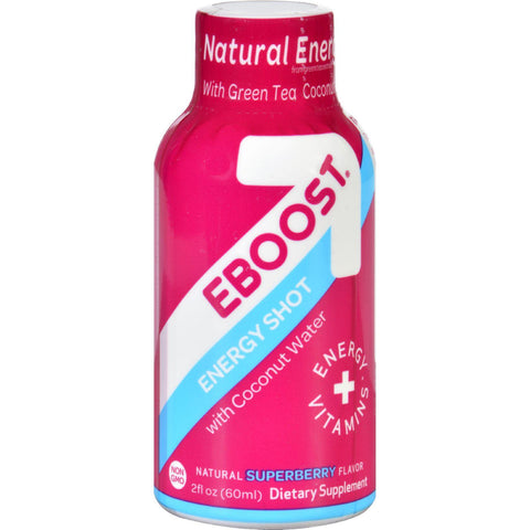 Eboost Shot Counter Display - Superberry - 2 Oz - Case Of 12