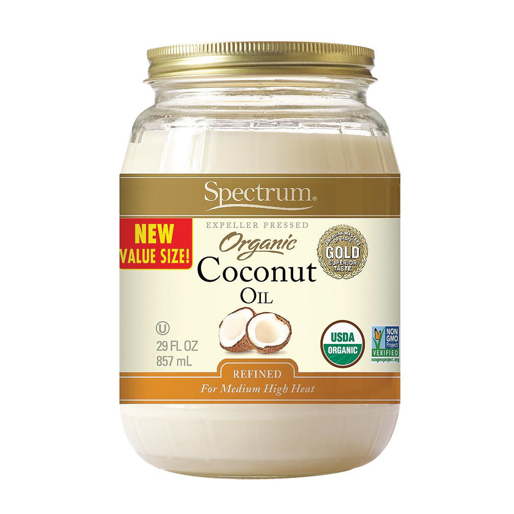 Spectrum Naturals Organic Refined Coconut Oil - Case Of 6 - 29 Fl Oz.