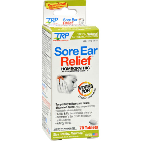 Trp Earache Relief - 70 Tablets