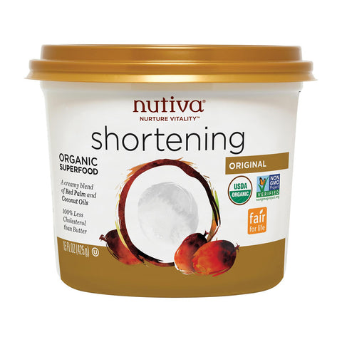 Nutiva Organic Superfood Shortening - Case Of 6 - 15 Oz.