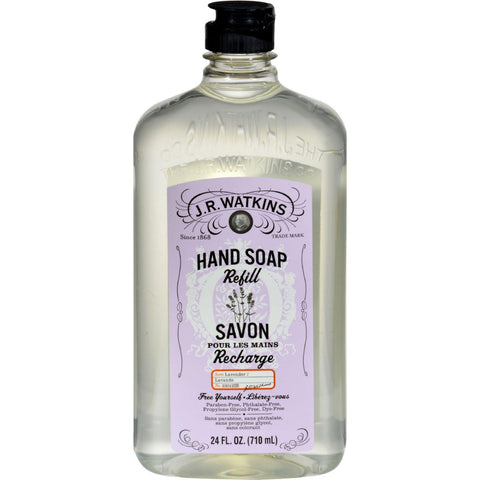 J.r. Watkins Liquid Hand Soap - Refill - Lavender - 24 Fl Oz