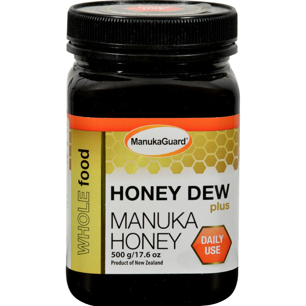 Manukaguard Manuka Honey - Table Blend - Honey Dew Plus Manuka - 17.6 Oz