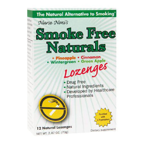 Three Lollies Smoke Free - Natural Lozenges - 12 Count