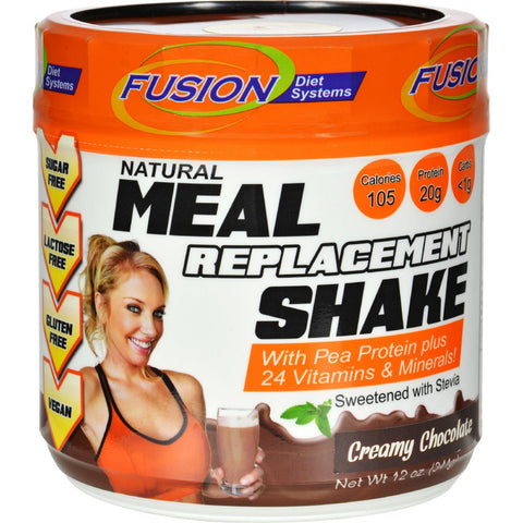 Fusion Diet Systems Meal Replacement Shake - Creamy Chocolate - 12 Oz