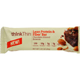 Think Products Thinkthin Bar - Lean Protein Fiber - Chocolate Almond - 1.41 Oz - 1 Case