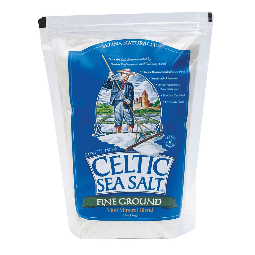 Celtic Sea Salt Fine Ground - Case Of 6 - 1 Lb.