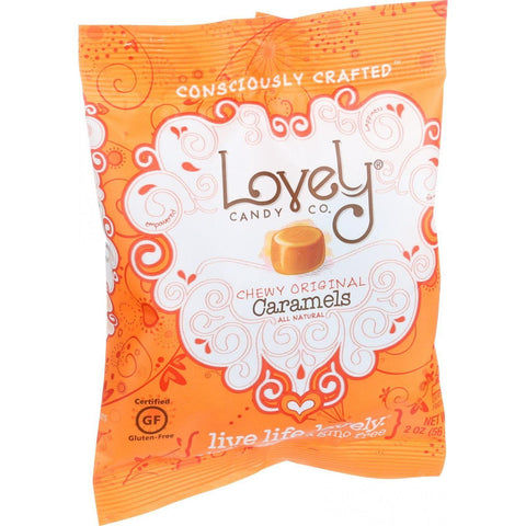Lovely Candy Caramels - Chewy Original - 2 Oz - Case Of 6