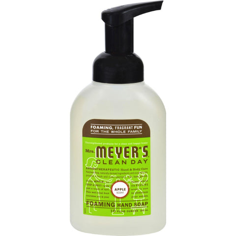 Mrs. Meyer's Foaming Hand Soap - Apple - Case Of 6 - 10 Fl Oz