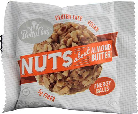 Betty Lou's Nut Butter Balls - Almond Butter - 1.4 Oz - 12 Ct