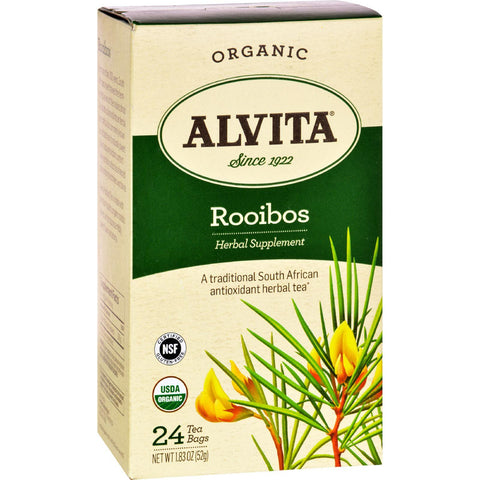 Alvita Tea - Organic - Rooibos Herbal - 24 Tea Bags