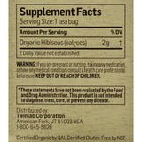 Alvita Tea - Organic - Hibiscus Herbal - 24 Tea Bags