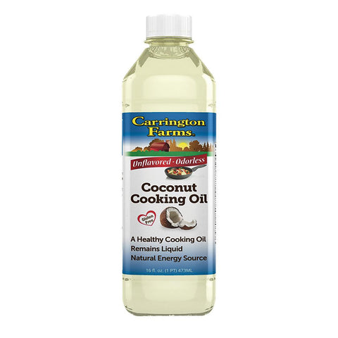 Carrington Farms Coconut Cooking Oil - Case Of 6 - 16 Fl Oz.