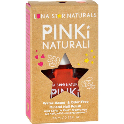 Lunastar Pinki Naturali Nail Polish - Nashville (red) - .25 Fl Oz