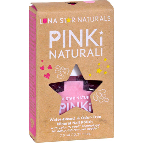 Lunastar Pinki Naturali Nail Polish - Sacramento (baby Pink Shimmer) - .25 Fl Oz