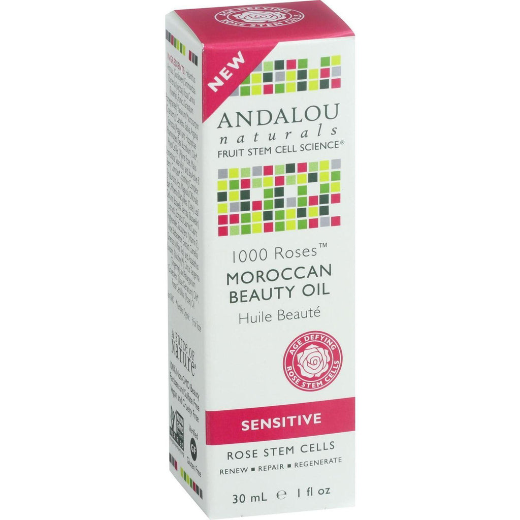 Andalou Naturals Moroccan Beauty Oil - 1000 Roses - 1 Oz