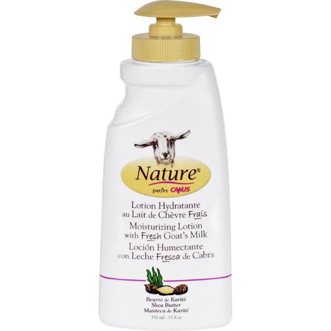 Nature By Canus Lotion - Goats Milk - Nature - Shea Butter - 11.8 Oz