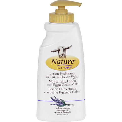 Nature By Canus Lotion - Goats Milk - Nature - Lavender Oil - 11.8 Oz