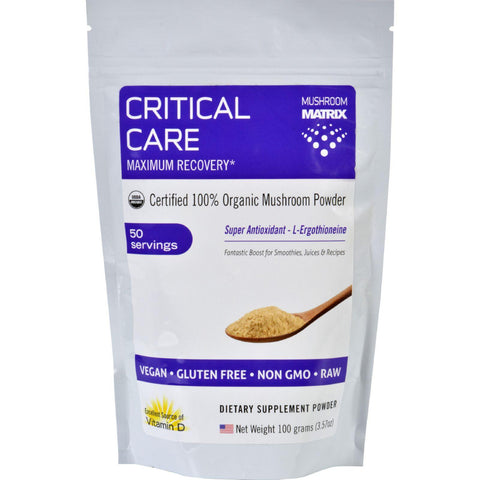 Mushroom Matrix Critical Care Matrix - Organic - Powder - 3.57 Oz