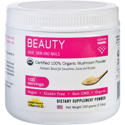 Mushroom Matrix Beauty Matrix - Organic - Powder - 7.14 Oz