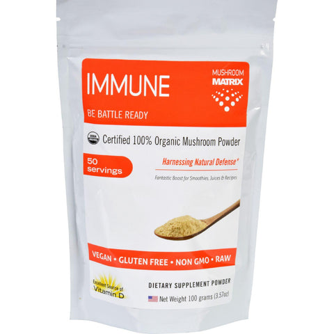Mushroom Matrix Immune Matrix - Organic - Powder - 3.57 Oz