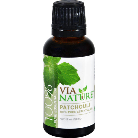 Via Nature Essential Oil - 100 Percent Pure - Patchouli - 1 Fl Oz