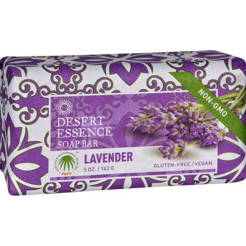Desert Essence Bar Soap - Lavender - 5 Oz