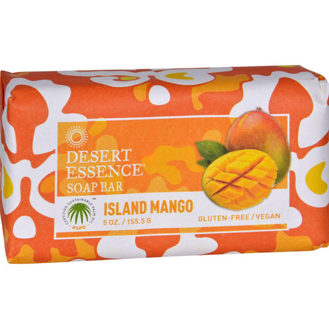 Desert Essence Bar Soap - Island Mango - 5 Oz