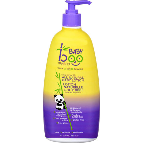 Boo Bamboo Baby Lotion - Silky Smooth - 18.6 Fl Oz