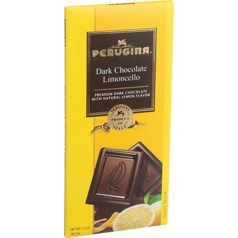 Perugina Chocolate Bar - Dark Chocolate - Limoncello - 3.5 Oz Bars - Case Of 12