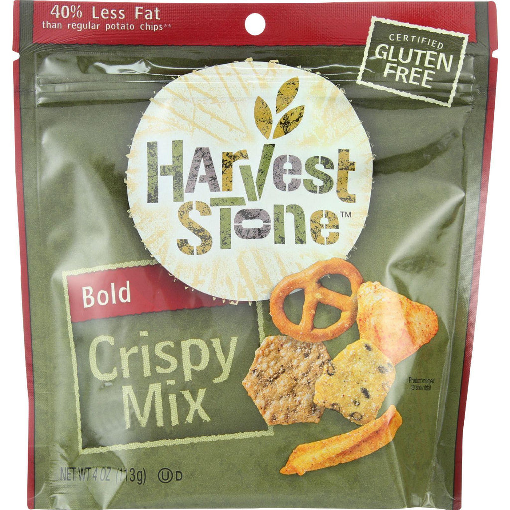 Harvest Stone Snack Mix - Crispy - Bold - Gluten Free - 4 Oz - Case Of 12