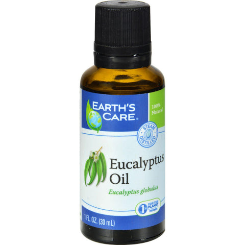 Earth's Care Essential Oil - 100 Percent Pure - Natr - Eucalyptus - 1 Fl Oz