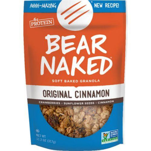 Bear Naked Granola - Protein - Original Cinnamon - 11.2 Oz - Case Of 6