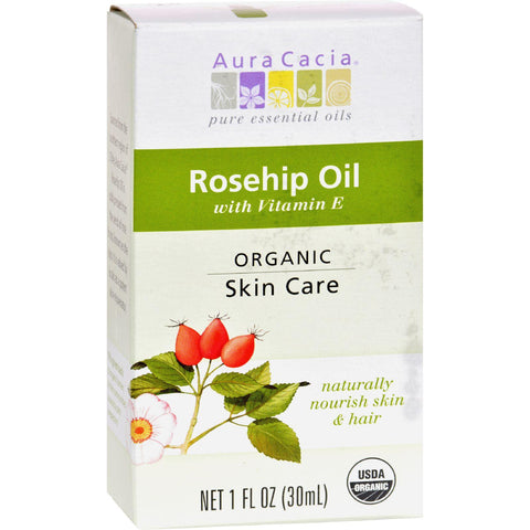 Aura Cacia Skin Care Oil - Organic - Rosehip Oil - 1 Fl Oz