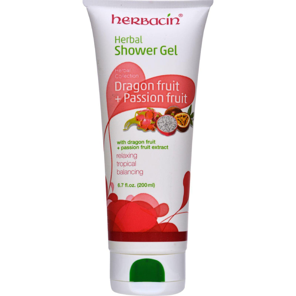 Herbacin Kamille Shower Gel - Herbal - Dragon And Passion Fruit - 6.7 Fl Oz