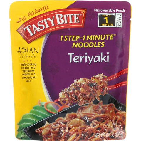 Tasty Bite Noodles - Asian - Teriyaki - 8.8 Oz - Case Of 6