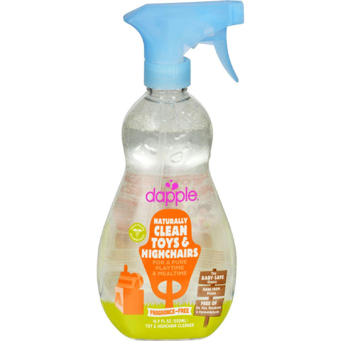 Dapple Toy And High Chair Cleaner - Fragrance Free - 16.9 Fl Oz