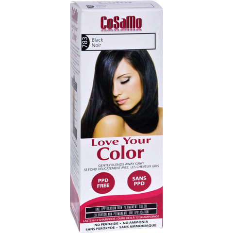 Love Your Color Hair Color - Cosamo - Non Permanent - Black - 1 Count