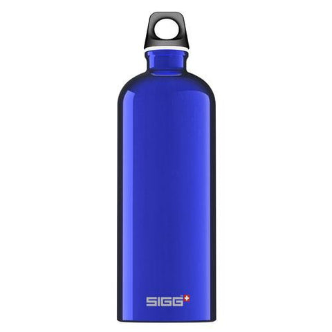 Sigg Water Bottle - Traveller Dark Blue - 1 Liter