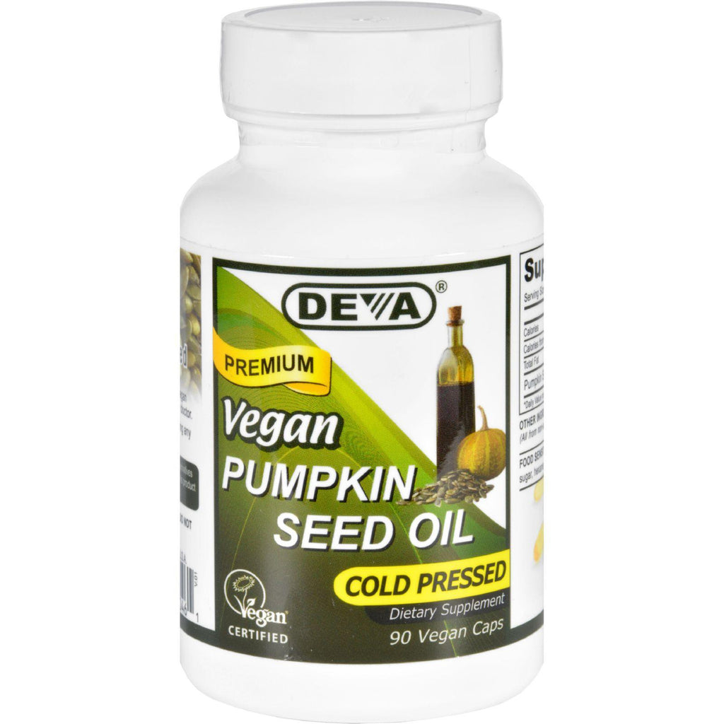 Devan Vegan Vitamins Pumpkin Seed Oil - Vegan - 90 Vegan Capsules