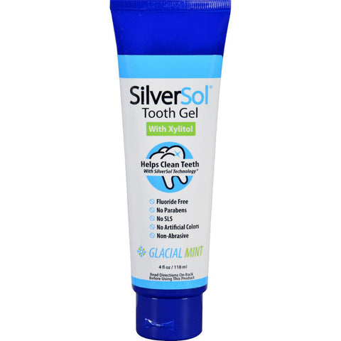 American Biotech Labs Silversol Tooth Gel - Xylitol - 4 Oz