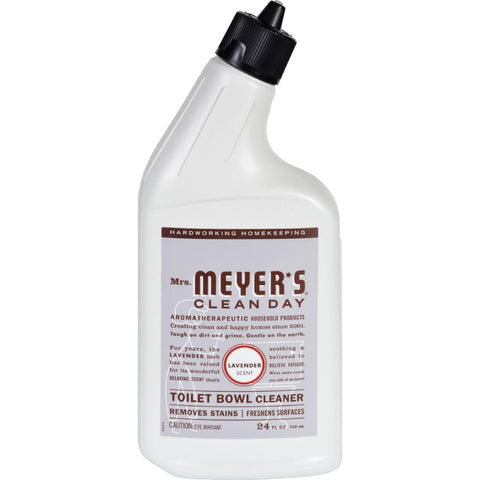 Mrs. Meyer's Toilet Bowl Cleaner - Lavender - 24 Fl Oz - Case Of 6