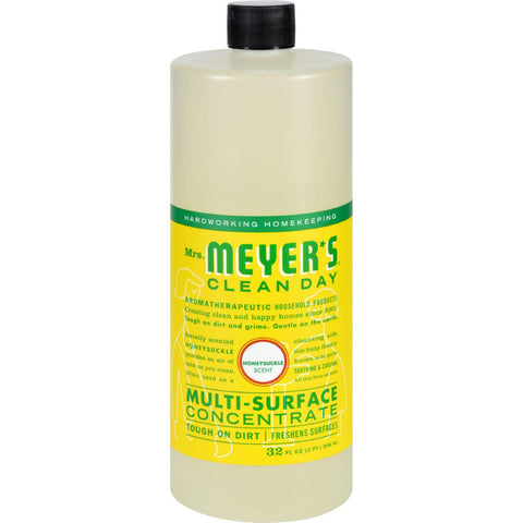 Mrs. Meyer's Multi Surface Concentrate - Honeysuckle - 32 Fl Oz