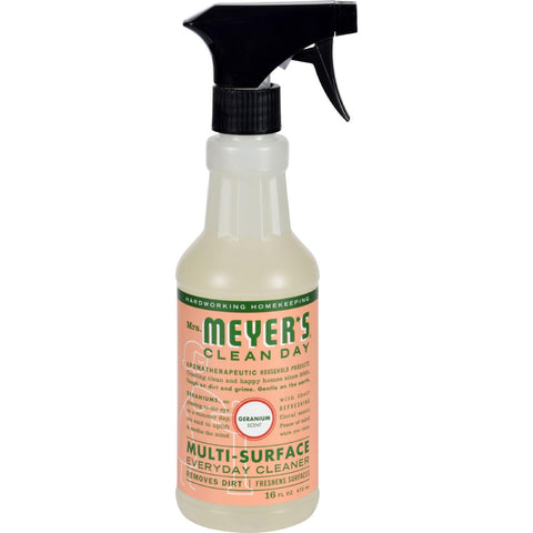 Mrs. Meyer's Multi Surface Spray Cleaner - Geranium - 16 Fl Oz