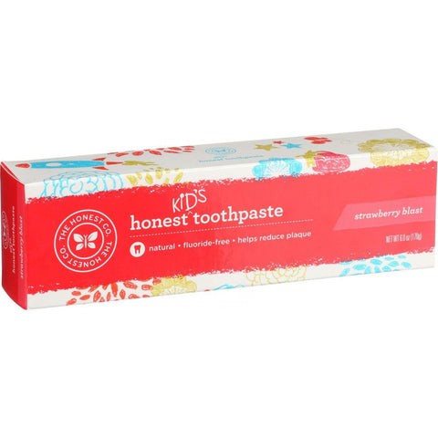 The Honest Company Honest Toothpaste - Kids - Strawberry Blast - 6 Oz