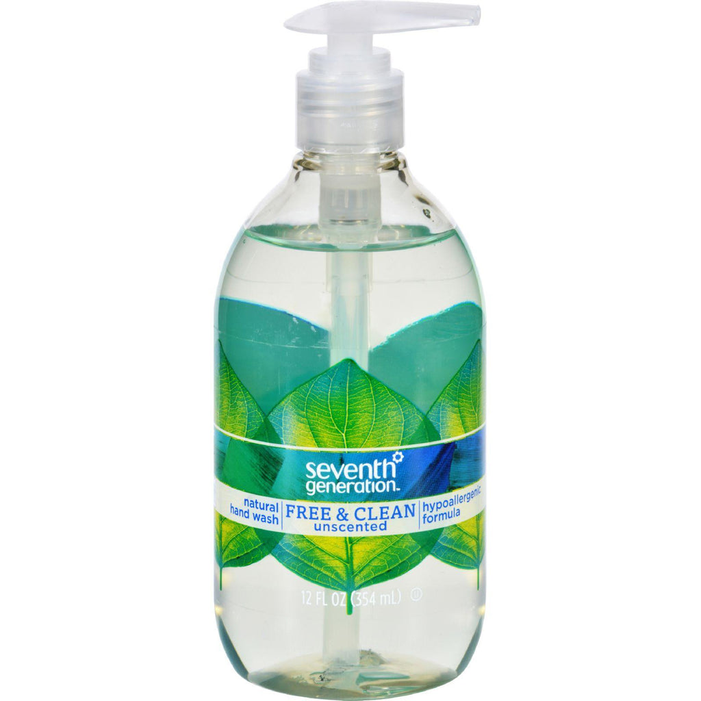 Seventh Generation Hand Wash - Natural - Free Cln Unsc - 12 Fl Oz - 1 Case