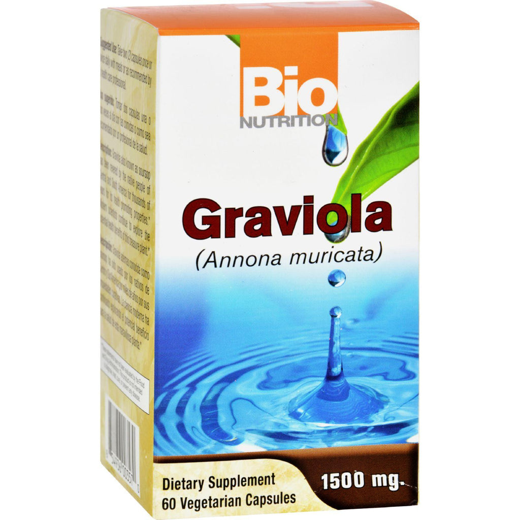 Bio Nutrition Inc Graviola - 60 Vegetarian Capsules