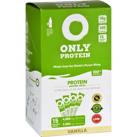 Only Protein Whey Protein - Packets - Vanilla - 15 Count