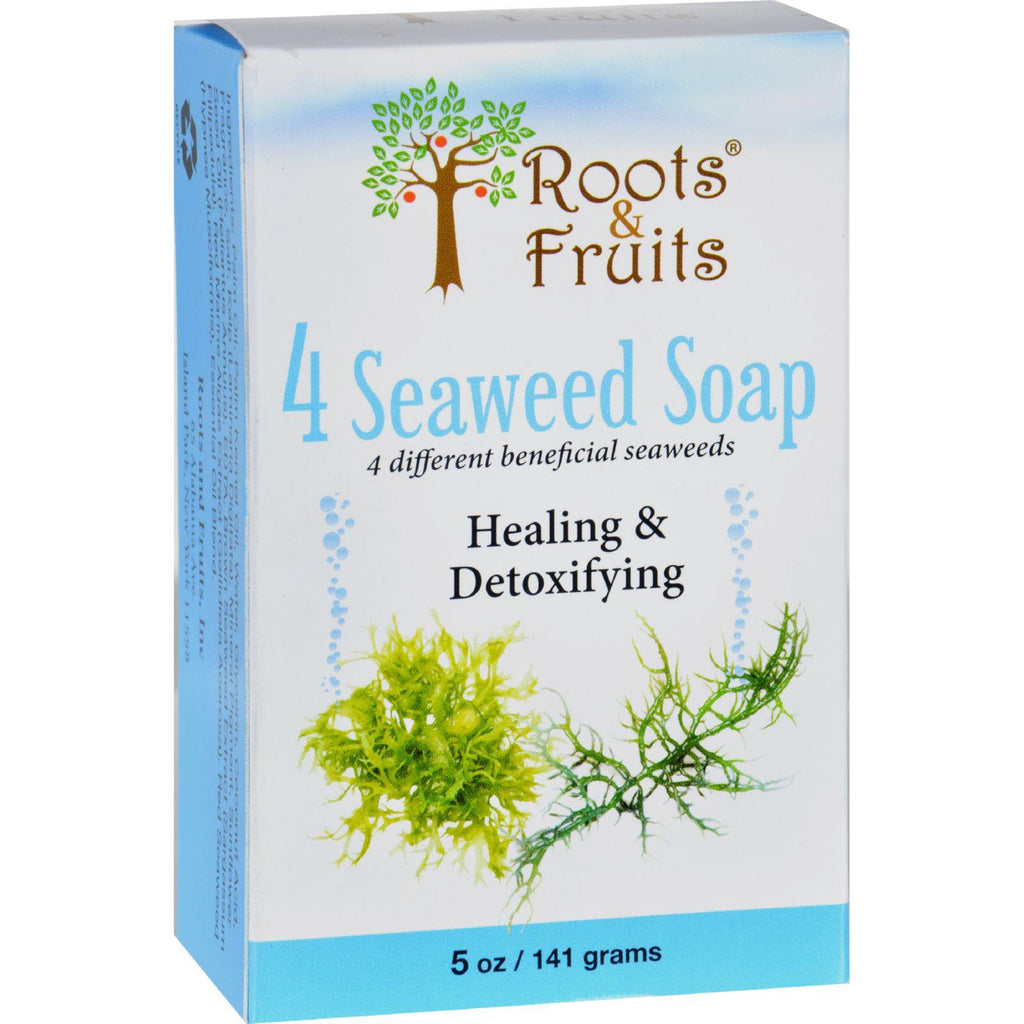 Roots And Fruits Bar Soap - 4 Seaweed - 5 Oz